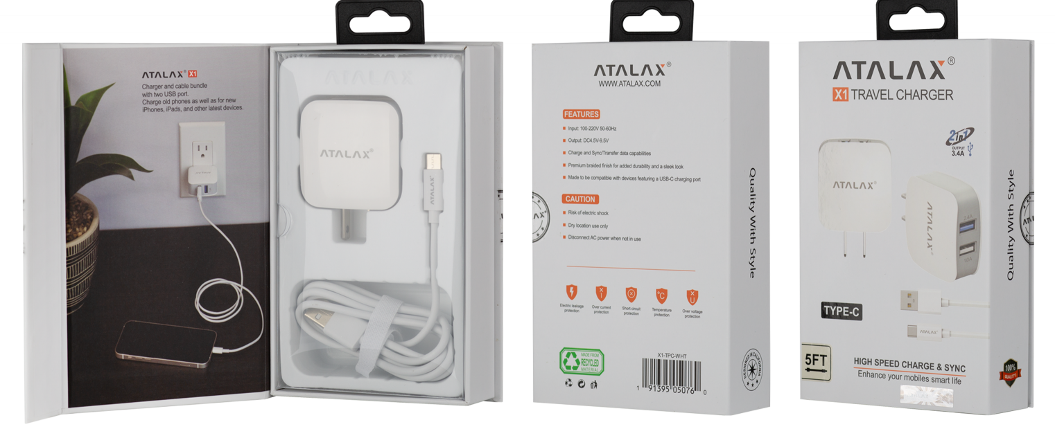 X1 Charger Packaging