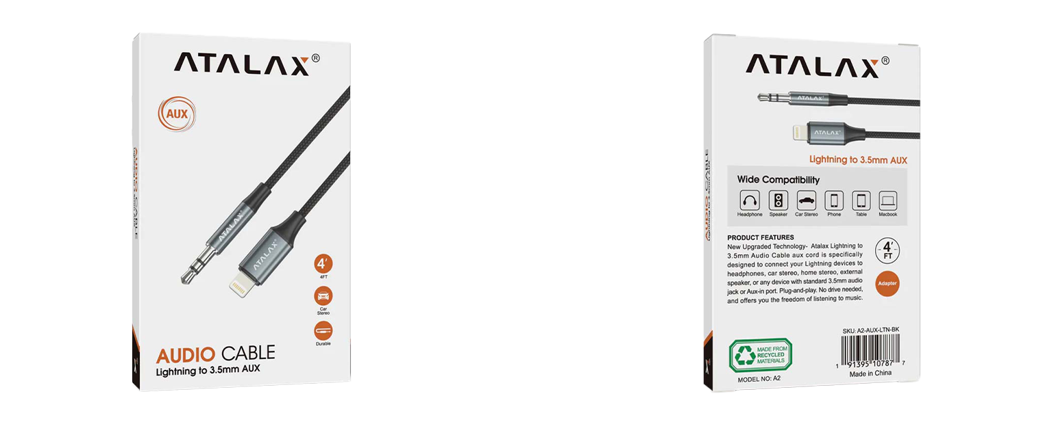 LIGHTNING TO 3.5mm PACKAGE