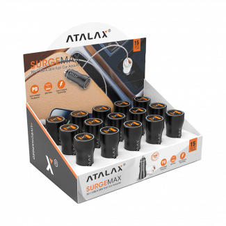 ATALAX CAR CHARGER BLACK