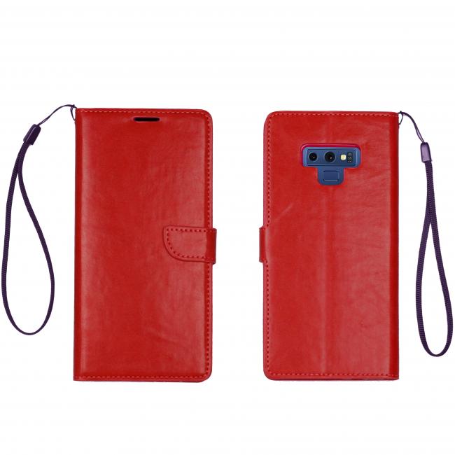 CC Wallet Case for Samsung Galaxy Note 9 - Red